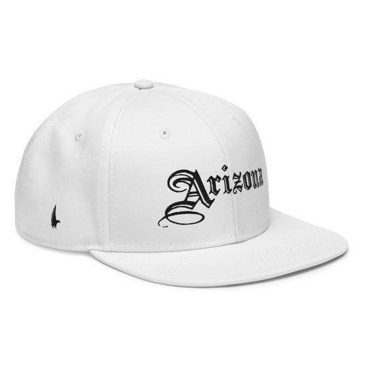 Arizona Snapback Hat White OS - Loyalty Vibes