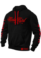 BabyGirl Hoodie Black Red - Loyalty Vibes