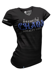 Beautiful Chaos V-Neck Tee