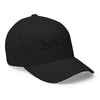 Boricua Fitted Hat Black Black - Loyalty Vibes