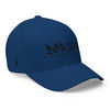 Boricua Fitted Hat Blue Black - Loyalty Vibes