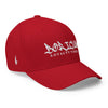 Boricua Fitted Hat Red White - Loyalty Vibes