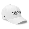 Boricua Fitted Hat White Black - Loyalty Vibes