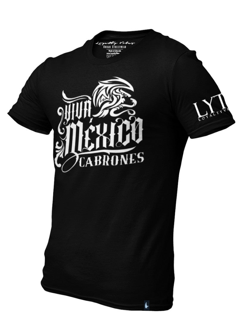 Cabrones T-Shirt Black - Loyalty Vibes