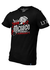 Cabrones T-Shirt Black White Red - Loyalty Vibes