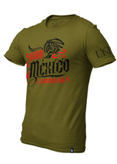 Cabrones T-Shirt Military Green Black Red - Loyalty Vibes