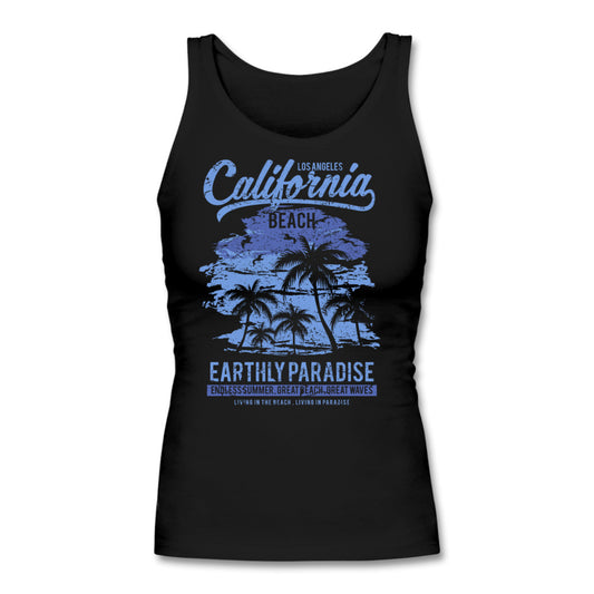 California Paradise Tank Top Black - Loyalty Vibes