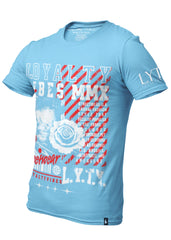 City Of Love T-Shirt Baby Blue - Loyalty Vibes