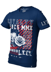 City Of Love T-Shirt Navy Blue - Loyalty Vibes