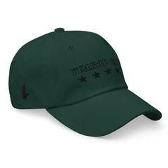 Classic American Trump Girl Dad Hat Forest Green Black OS - Loyalty Vibes