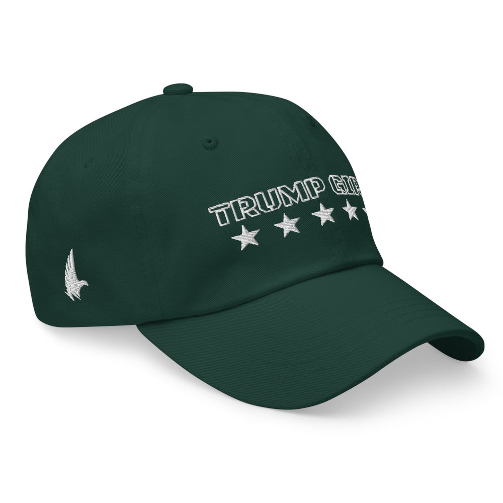 Loyalty Vibes Classic American Trump Girl Dad Hat Forest Green OS - Loyalty Vibes