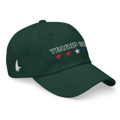 Classic American Trump Girl Dad Hat Forest Green US Flag OS - Loyalty Vibes