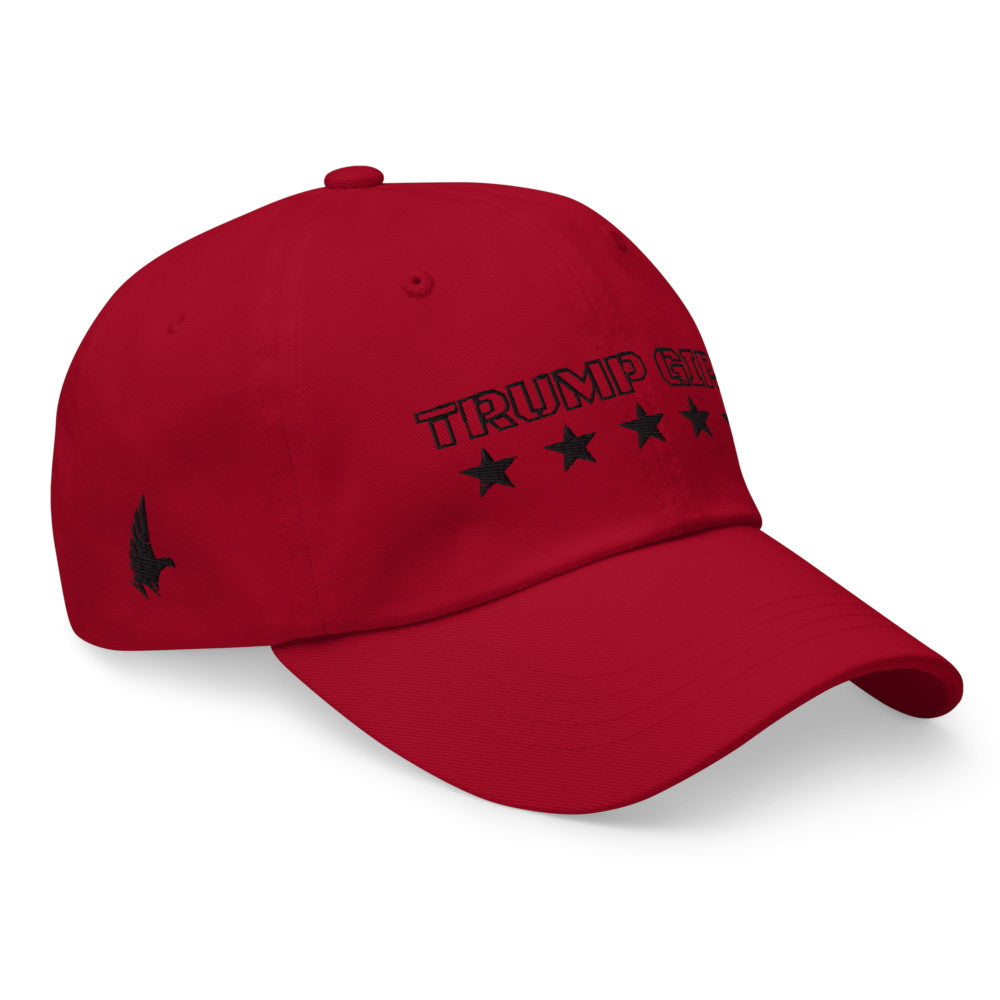 Loyalty Vibes Classic American Trump Girl Dad Hat Red Black OS - Loyalty Vibes