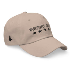 Classic American Trump Girl Dad Hat Tan Black OS - Loyalty Vibes