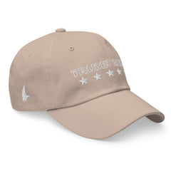 Classic American Trump Girl Dad Hat Tan OS - Loyalty Vibes