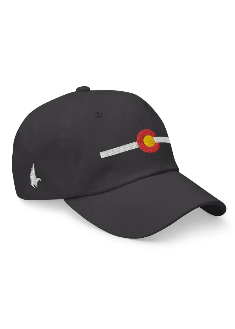 Classic Colorado Dad Hat Charcoal Grey - Loyalty Vibes