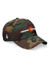 Loyalty Vibes Classic Colorado Dad Hat Green Camo OS - Loyalty Vibes
