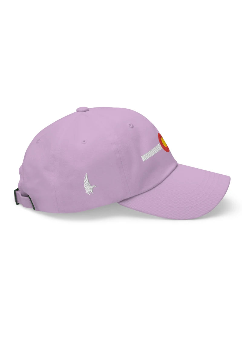 Classic Colorado Dad Hat Light Purple Right - Loyalty Vibes