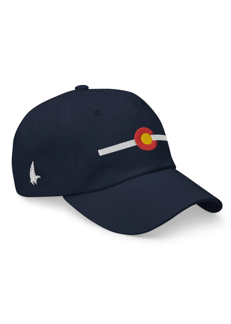 Classic Colorado Dad Hat Navy Blue - Loyalty Vibes