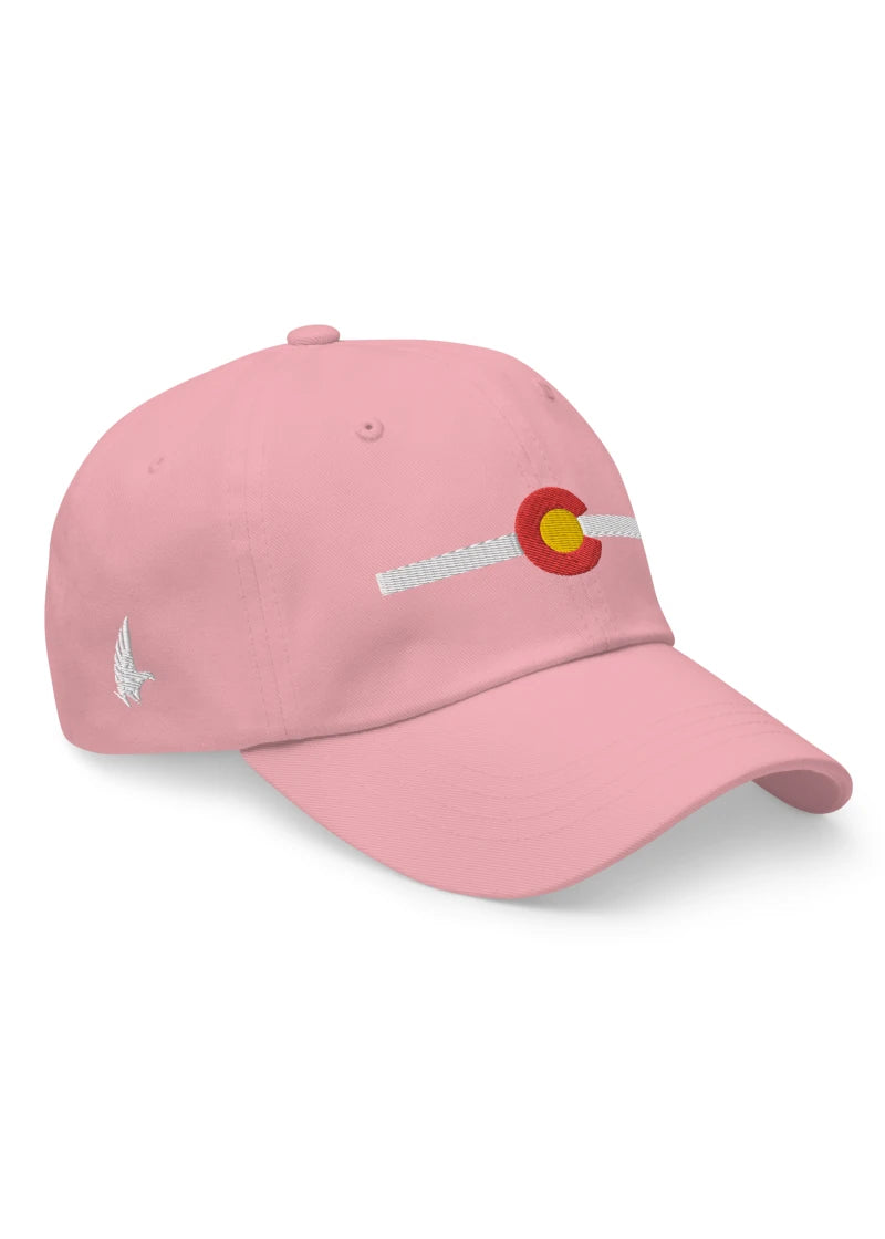 Classic Colorado Dad Hat Pink - Loyalty Vibes