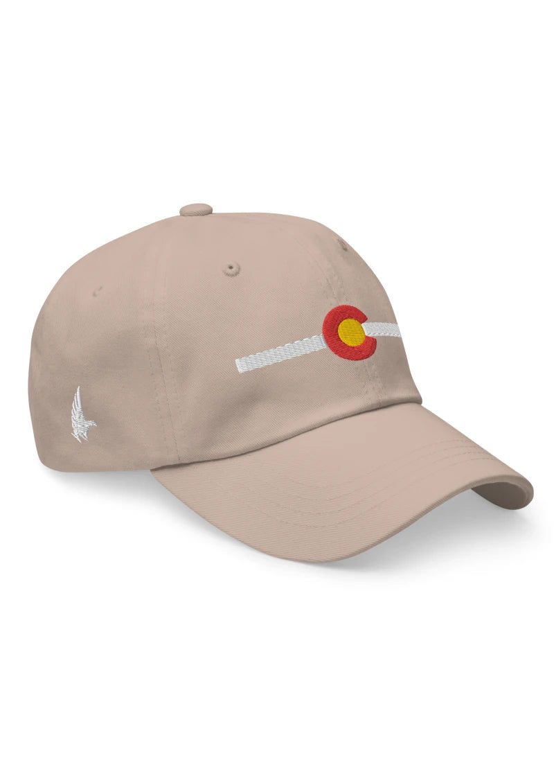 Classic Colorado Dad Hat Sandstone - Loyalty Vibes