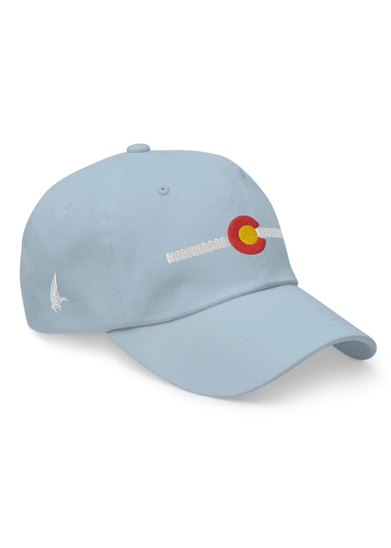 Classic Colorado Dad Hat Sky Blue - Loyalty Vibes