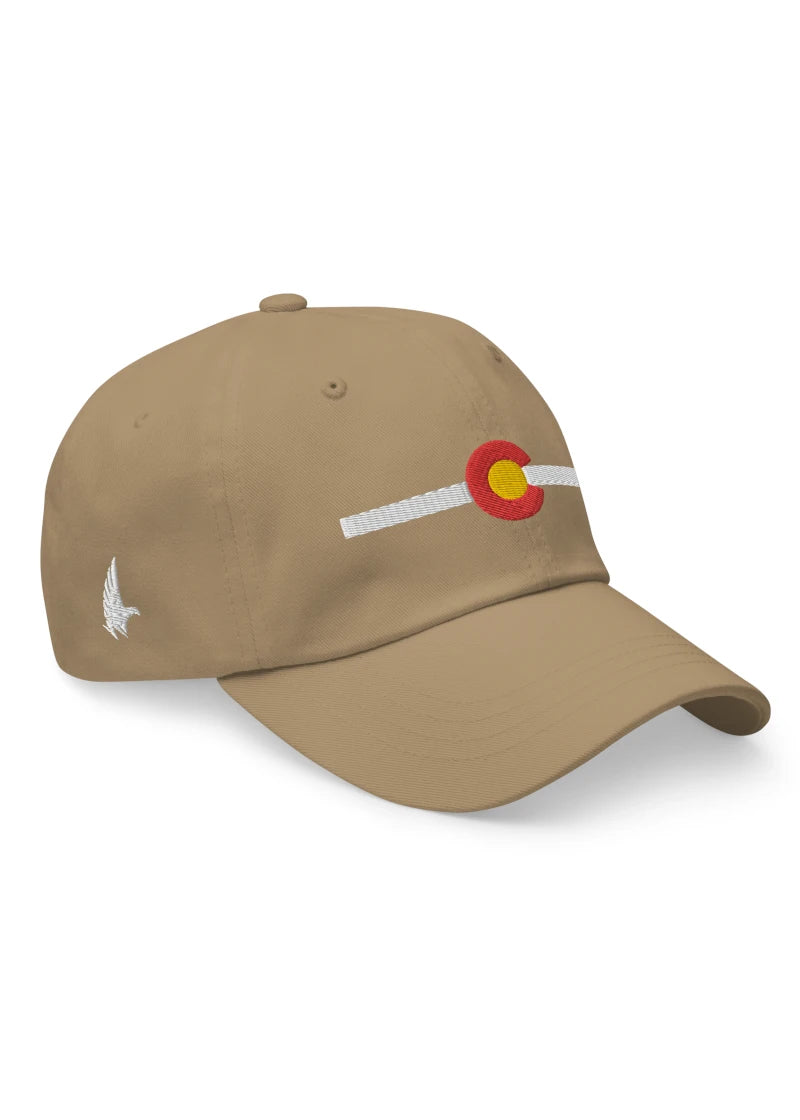 Classic Colorado Dad Hat Tan - Loyalty Vibes