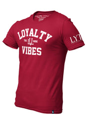Loyalty Vibes Classic Loyalty T-Shirt Maroon - Loyalty Vibes