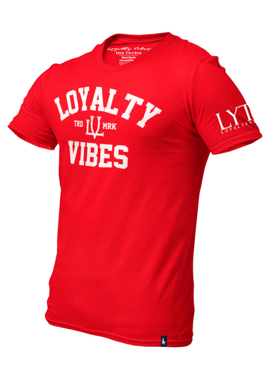 Classic Loyalty T-Shirt Red - Loyalty Vibes