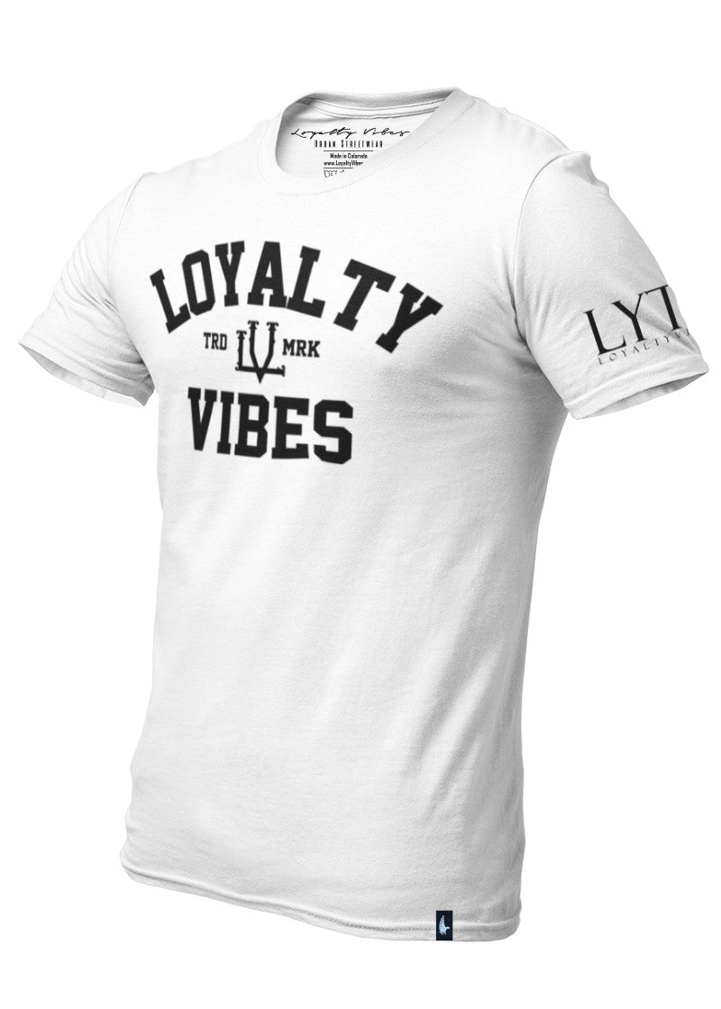 Loyalty Vibes Classic Loyalty T-Shirt White - Loyalty Vibes