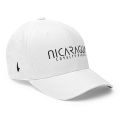 Classic Nicaragua Fitted Hat White Fitted - Loyalty Vibes