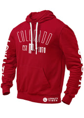 Colorado Hoodie Maroon - Loyalty Vibes