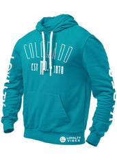 Colorado Hoodie Urban Blue - Loyalty Vibes