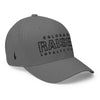 Colorado Raised Fitted Hat Grey Black - Loyalty Vibes