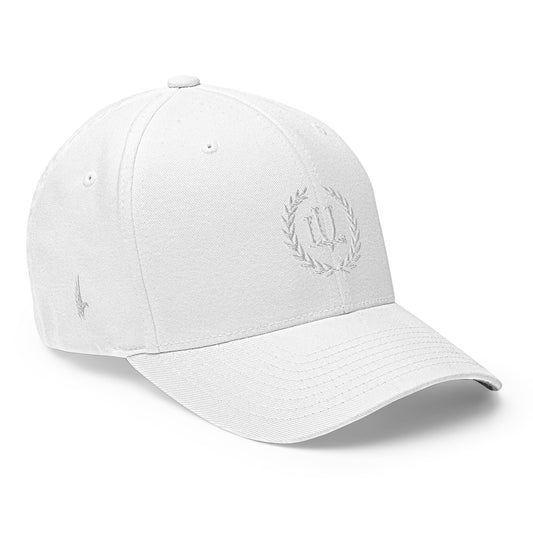 Crossover Fitted Hat White Out - Loyalty Vibes