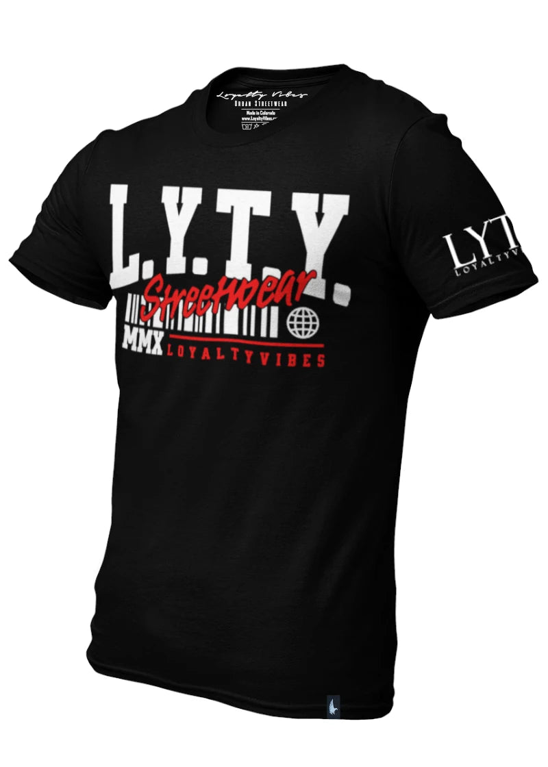 District Logo Graphic T-Shirt Black - Loyalty Vibes