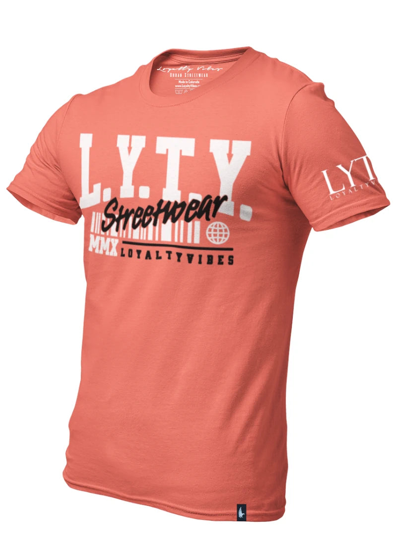 District Logo Graphic T-Shirt Core Pink - Loyalty Vibes