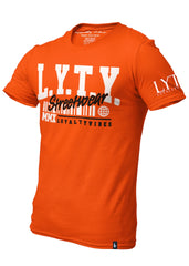 District Logo Graphic T-Shirt Orange - Loyalty Vibes