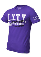 District Logo Graphic T-Shirt Purple - Loyalty Vibes