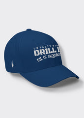 Drill It Til It Squirts Fitted Hat - Blue - Loyalty Vibes