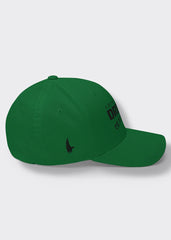 Drill It Til It Squirts Fitted Hat - Green/Black - Side - Loyalty Vibes