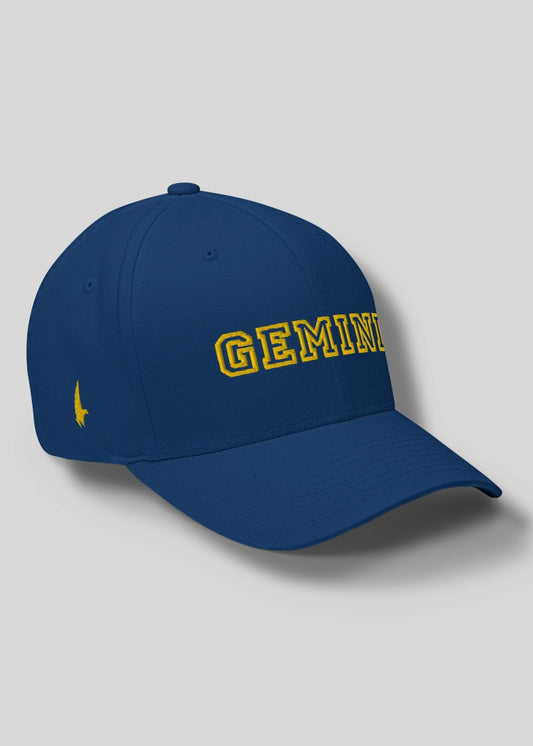 Gemini Legacy Fitted Hat Blue - Loyalty Vibes