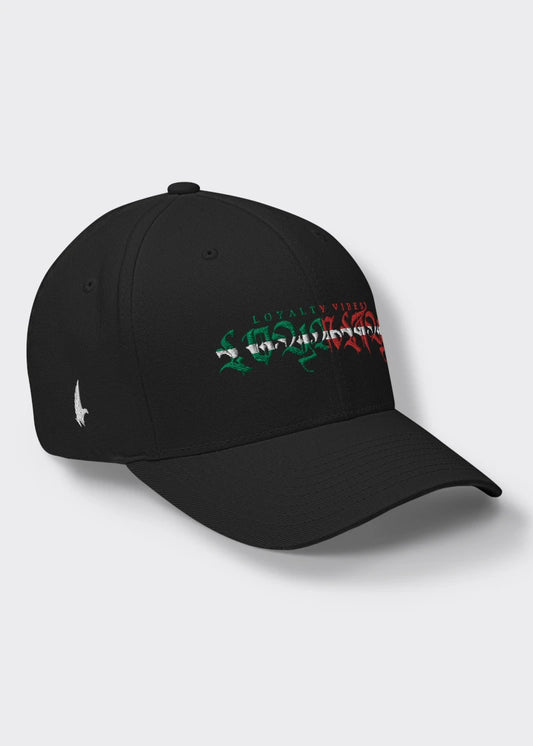 Gente Fitted Hat - Black - Loyalty Vibes