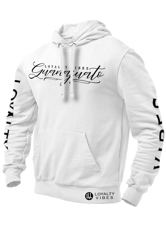 Loyalty Vibes Guanajuato Mexico Hoodie White - Loyalty Vibes