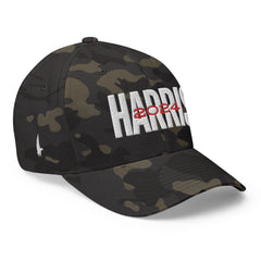 Harris 2024 Fitted Hat Camo Green - Loyalty Vibes