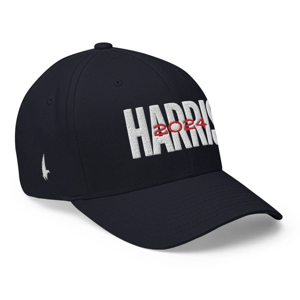 Harris 2024 Fitted Hat Navy Blue - Loyalty Vibes