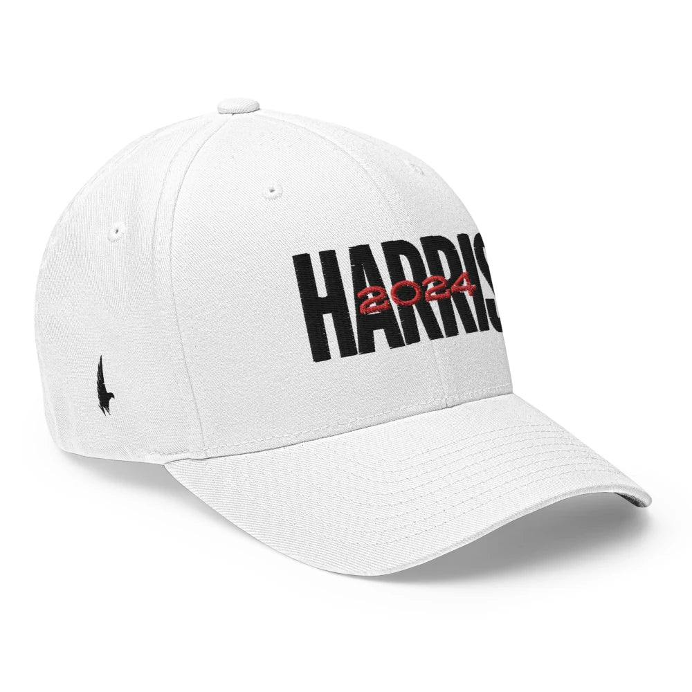 Harris 2024 Fitted Hat White - Loyalty Vibes