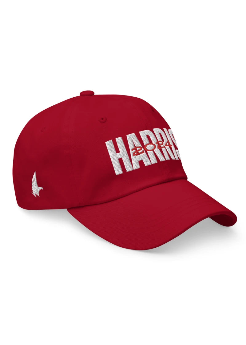 Loyalty Vibes Harris 2024 Hat Red One size - Loyalty Vibes