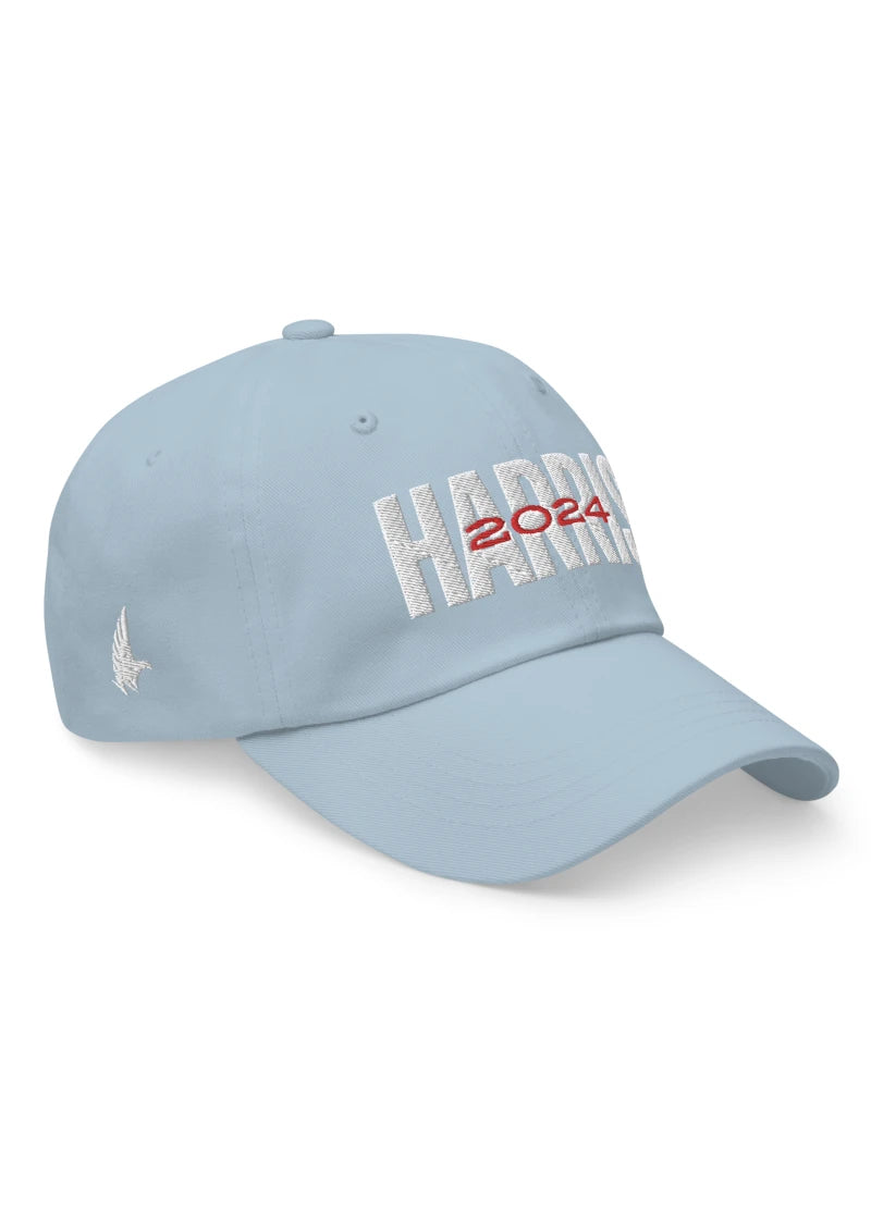 Loyalty Vibes Harris 2024 Hat Sky Blue One size - Loyalty Vibes