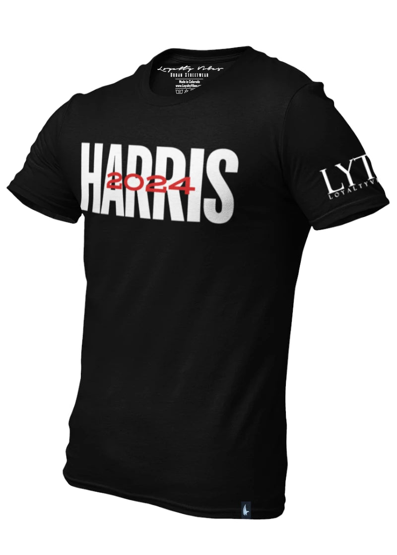 Harris 2024 T-Shirt Black - Loyalty Vibes